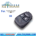  Chrysler 3 button rubber (small button)(10pcs/lot)